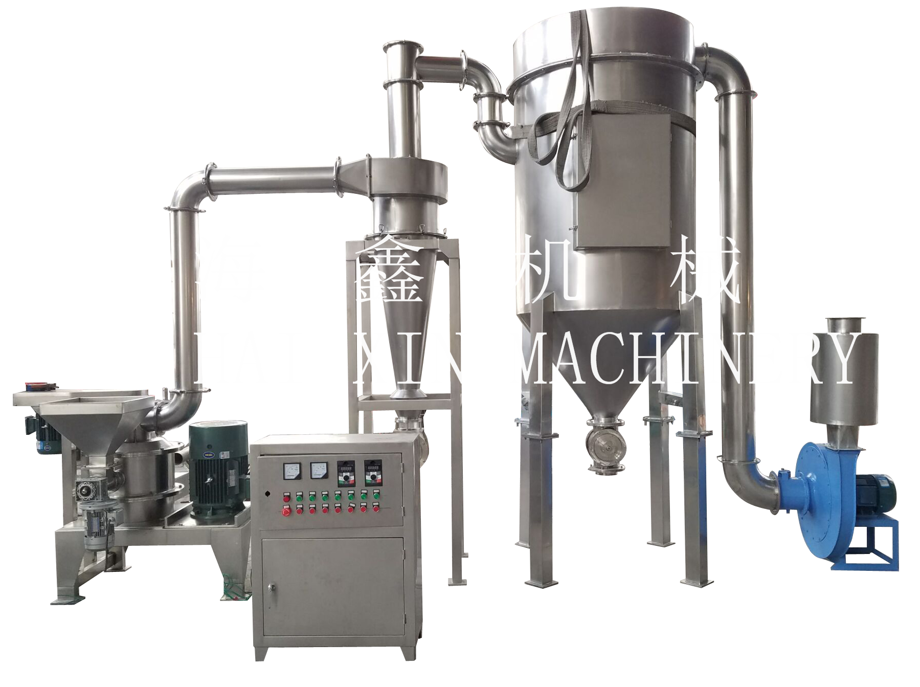 2、  HXCX-100A和130型超細(xì)粉碎機(jī)組.png